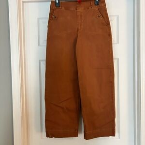 SPANX Rust Wide-Leg Pants
